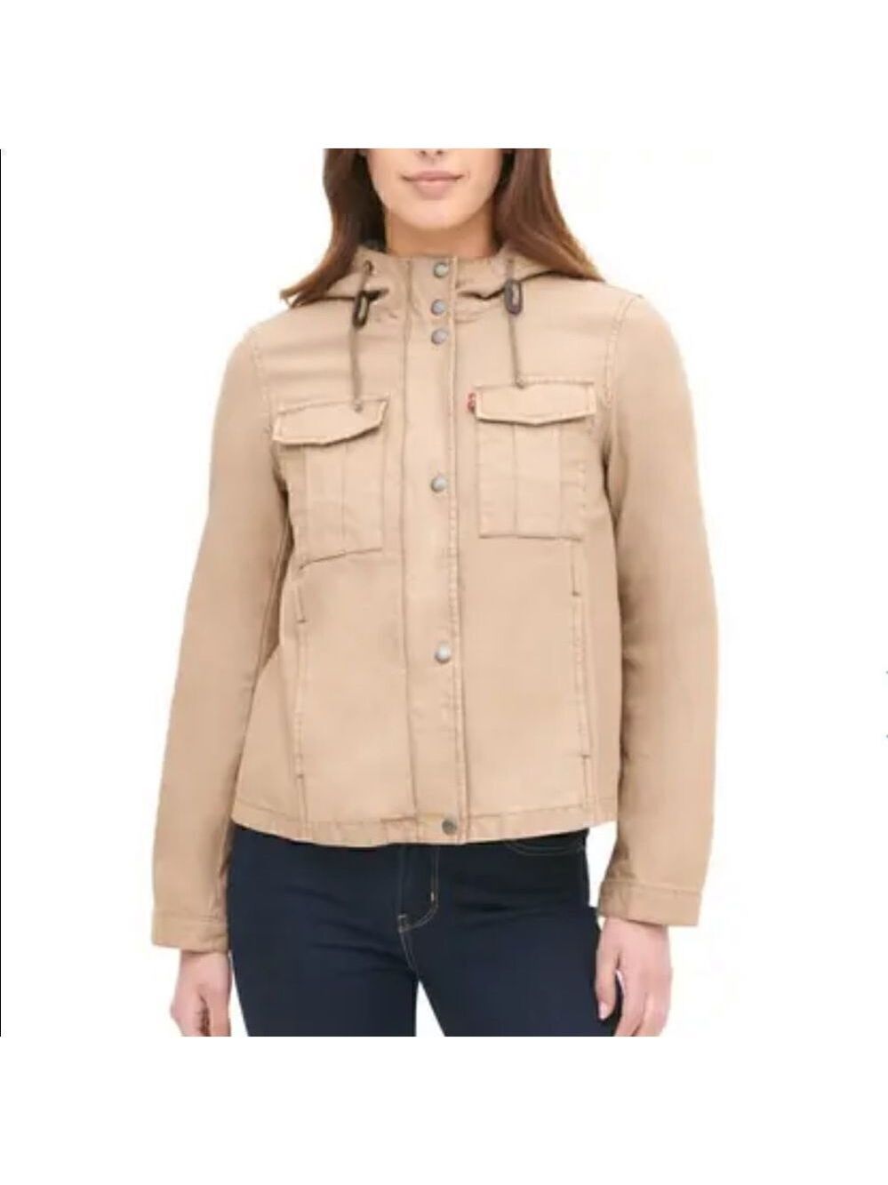 LEVI’S Cropped Hooded Jacket - Picture 2 of 7